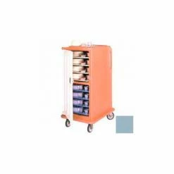 Cambro MDC1520T16401 - MDC1520T, Meal Delivery Cart, Slate Blue, 30-5/8"W x 39-1/8"D x 58-1/8"H