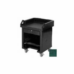 Cambro VCSHD519 - Versa Cash Register Cart Lockable Drawer, Heavy Duty Casters, Kentucky Green