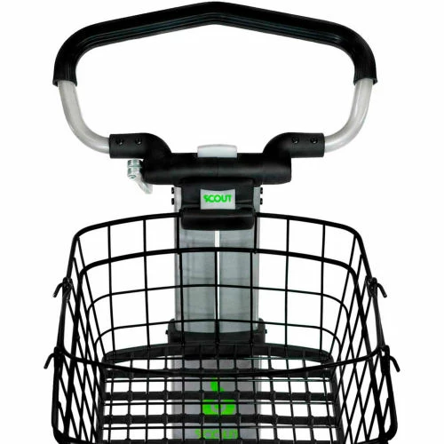 Scout Cart™ All-Purpose Folding Cart with Removable Baskets and Cargo Tray - Silver - Image 3