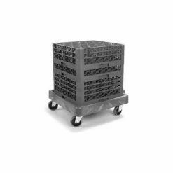 Carlisle C223603 - E-Z Glide™ Warewashing Rack Dolly, Black