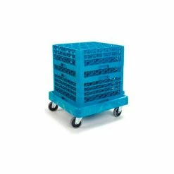 Carlisle C223614 - Warewashing Rack Dolly, Blue