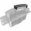 Cambro 6" Black Polyethylene Merchandising Display Shelf For CVC75/CVC75B Vending Cart