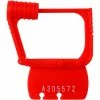 Detecto® Red Plastic Seals, Individually Numbered, Bag of 50