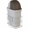 Detecto® Waste Bin with Accessory Rail For Whisper Anesthesiology Loaded Carts