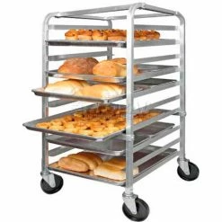 Winco ALRK-10 - 10-Tier Sheet Pan Rack, 39"H