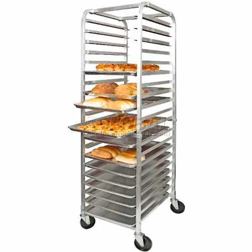 Winco ALRK-20 - Sheet Pan Rack, 20-Tier, Aluminum, Ships Knock Down