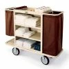 Forbes Industries Forbes Steel Housekeeping Cart, Beige - 2104-BE