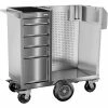 Champion Tool Storage Champion FM Pro Series Stainless Steel Industrial Mobile Sanitization Cart 41"W x 20"D x 43"H