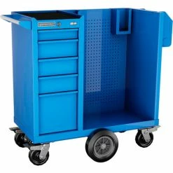 Champion Tool Storage Champion FM Pro Series Steel Industrial Mobile Sanitization Cart 41"W x 20"D x 43"H Blue