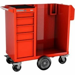 Champion Tool Storage Champion FM Pro Series Steel Industrial Mobile Sanitization Cart 41"W x 20"D x 43"H Red