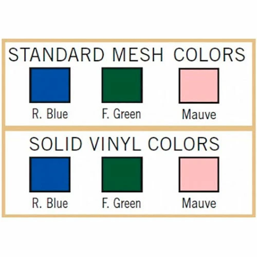 Graham-Field 8523 PVC Linen Cart with Blue Mesh Cover, Small 3-Shelf, 33"W x 20"D x 51-1/4"H - Image 2