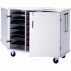 Ironwood Glacier Laptop Storage Cart, 43-1/2"W x 20"D x 35-1/2"H, Folkstone Gray