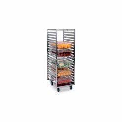 Lakeside® 166 Box And Steam Table Pan Rack With Angle Ledges - 20 Pan