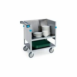 Lakeside® 407 Open Store N Carry Dish Truck - 200 9" Plates