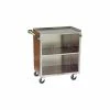 Lakeside® 622 3 Shelf Md Bussing Cart - 30-3/4X19 Walnut