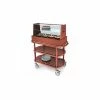 Geneva Lakeside Two Tier Dessert Cart w/ Square Top Display, 70358