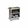 Lakeside® 822BL 3 Shelf Hd Bussing Cart - 31-1/4X19-1/2 Black