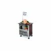 Lakeside® 844RM 3 Shelf Hd Bussing Cart - 39-5/16X22-1/2 Red Maple