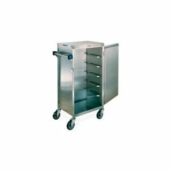 Lakeside® Late Tray Cart - Silver
