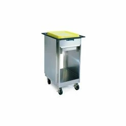 Lakeside® 996, Open Mobile Tray And Glass Dispenser - 19" X 23"