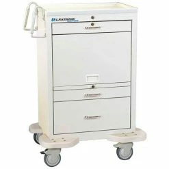 Lakeside® C-330-MUS-TW Unit Dose Medication Cart with Cassette, 20 Bins 3 Drawers
