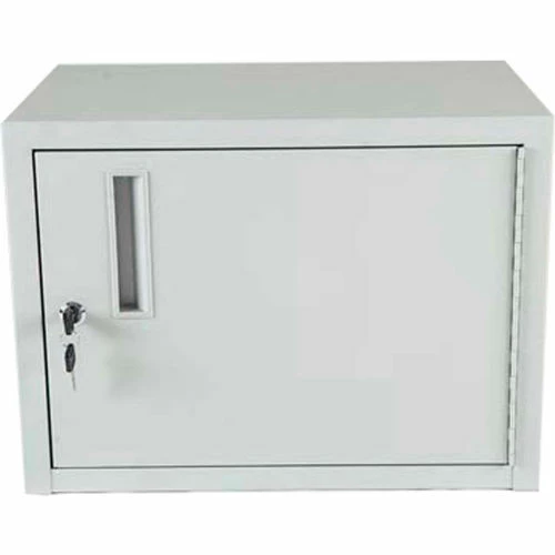 Luxor Wall/Desk Tablet Charging Cabinet For 12 Devices, 19"W x 13"D x 14"H, Gray - Image 3