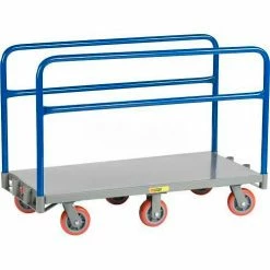 Little Giant® 6-Wheel Adjustable Sheet & Panel Truck APT6W-2460-6PY, 60 x 24 3600 Lb. Capacity