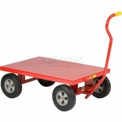 Little Giant® Steel Deck Nursery Wagon Truck LW2436-8S-FSD - 36 x 24 Deck 1200 Lb. Cap.