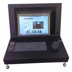PC Enclosures Laptop Sentinel Laptop Enclosure, 21"W x 16"D x 14"H, Black