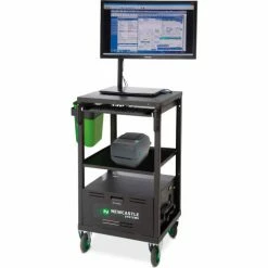 Newcastle Systems EC Series EcoCart Mobile Powered Laptop Cart with 40AH Battery