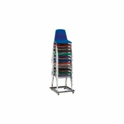 Interion By Global Industrial Interion® Universal Dolly For Stacking Chairs - 10 Chairs Capacity