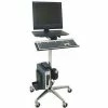 Omnimed® 350714 ERGO Computer Transport Stand with Cord Reel