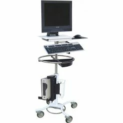 Omnimed® 350717 Omni Computer Cart with Cord Wrap