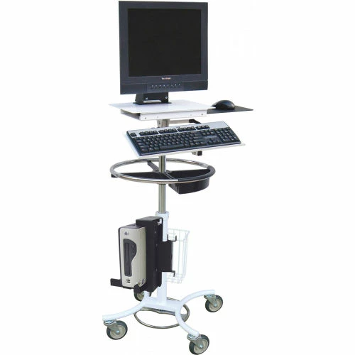 Omnimed® 350717 Omni Computer Cart with Cord Wrap