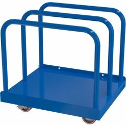 Vestil Heavy Duty Panel Cart W/ 6"x 2" Casters, 4000 lb. Capacity, Orange