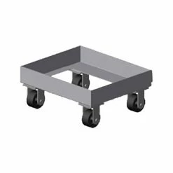Prairie View Chill1, Chill Tray Dollies, Single, 22-3/4"W x 10"H x 19"D, Aluminum