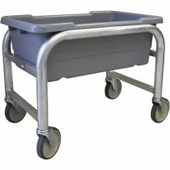 Prairie View PVI Aluminum Lug Cart LUGCT1 - 1 Lug Cap. All-Welded 24-1/4"L x 16-1/2"W x 20"H, Gray, No lugs
