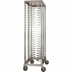 Prairie View LPZZ516DB, Double Wide Pizza Rack, 48 Pan Capacity, 19-1/2"W x 73-1/2"H x 31-1/8"D