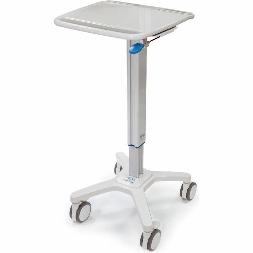 Capsa Healthcare Mobile Laptop Cart 33-1/4" to 49-7/10"H, Gray