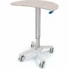 Capsa Healthcare Mobile Laptop Cart 32-1/2" to 48-1/2"H, Cr&egrave;me