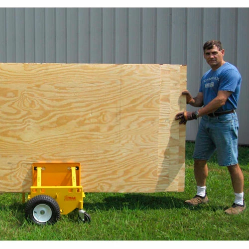 SawTrax Panel Express All-Terrain Panel Dolly, 23"L x 22"W x 18"H, 700 Lb Capacity, PE - Image 3