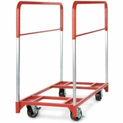 Raymond Products Narrow Round Table Mover, 5" Phenolic Casters, All Swivel