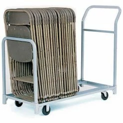 Raymond Products Folding/Stacking Chair Truck, 52"L x 23"W, All Steel