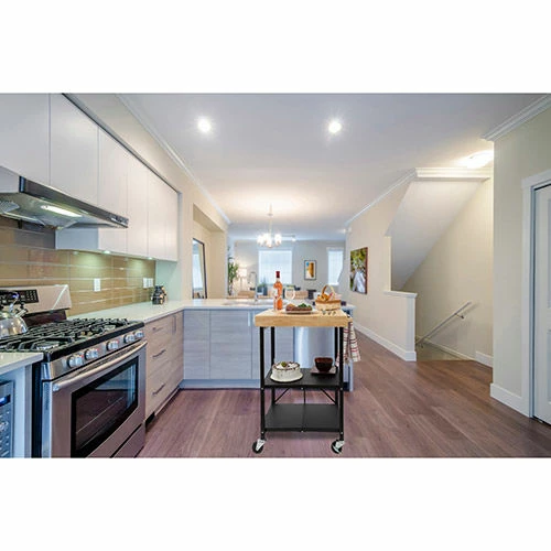 Origami Rack Origami RBT-03 Collapsible Kitchen Island Cart, 23" x 16" Shelf, Black - Image 7