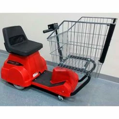 Electro Kinetic Technologies EZ-Shopper Electric Grocery Cart EZS-1772-8000-RD Red 750 Lb. Cap.