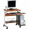 Safco® Products Eastwinds Portrait PC Desk Cart, Medium Cherry