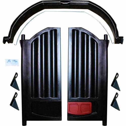 Rubbermaid® Accessory Kit for Mega Brute Waste Collector, Black - FG9W71L90000