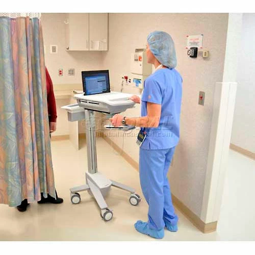 Ergotron® SV41-6100-0 StyleView® Medical Laptop Cart - Image 3