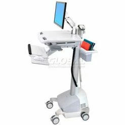 Ergotron® SV42-6201-1 StyleView® Medical Cart with LCD Arm, SLA Powered