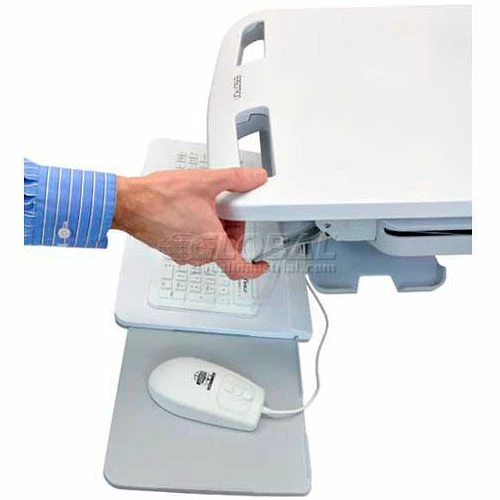 Ergotron® SV42-6201-1 StyleView® Medical Cart with LCD Arm, SLA Powered - Image 5